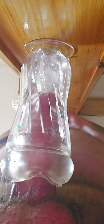 FUCKING A CUM FILLED FLESHLIGHT