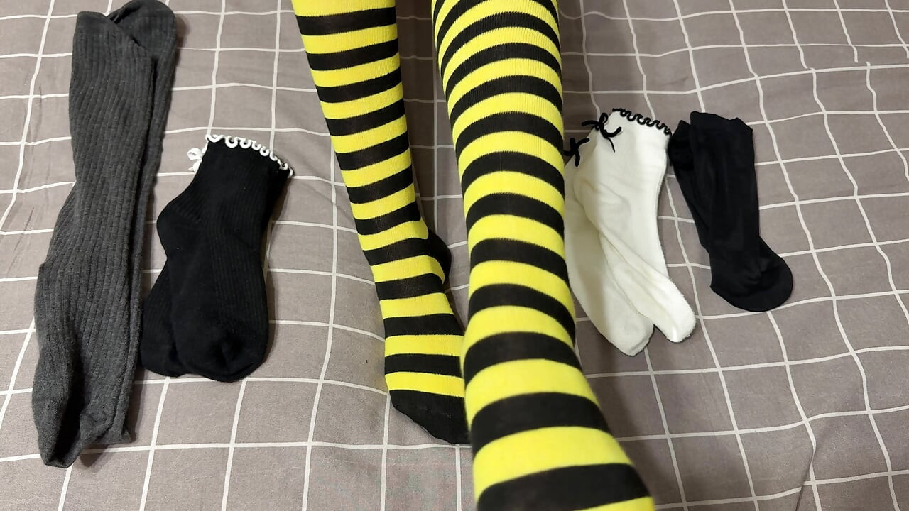 Versuchen Sie auf Sammlung von Socken, wählen Sie Ihre Favoriten