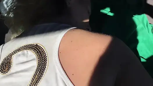 Hot Wife Takes Intense Outdoor Anal in Car Trunk - Amateur POV Real Couple