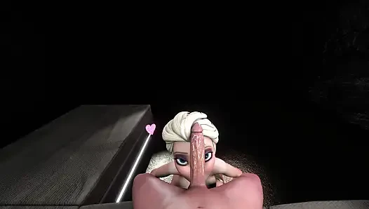 MILF Elsa Sucks and Rides My Dick l 3D Animation Hentai Uncensored