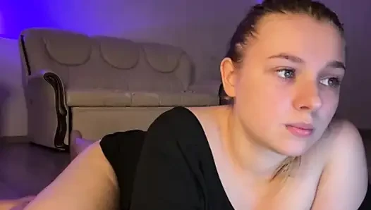 Busty jucielussie fingering wet pussy