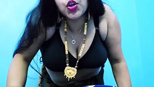 Husband Was Not at Home, Stepsister-in-law Inserted Rolling Pin in Pussy, Hindi Voice