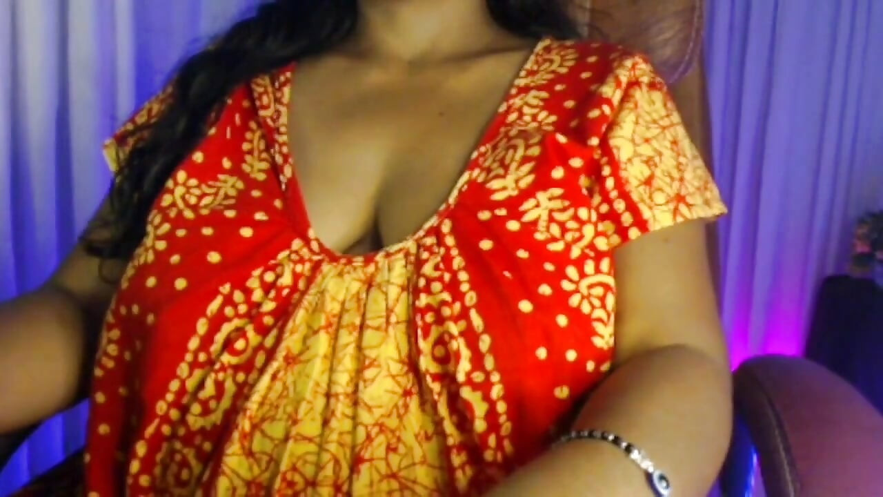 Pregnant Lady Paly with Boobs Big Nipple Big Belly.