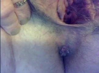 My wife on webcam with me while I am in S.A