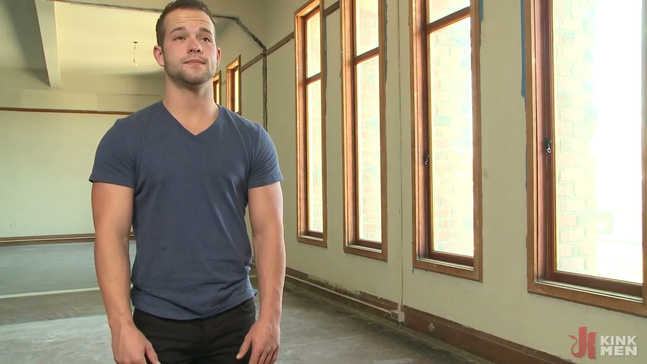 Hot New Stud Luke Adams Gets Relentlessly Edged and Fucked to Cum,Kink Men Classics