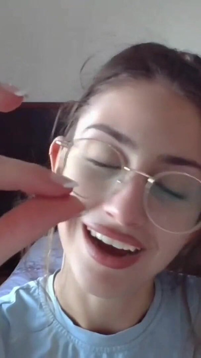 Emotional moment from "SHANAXNOW NOSE FETISH EATING BOOGERS PRESS NOSTRILS MOANING"