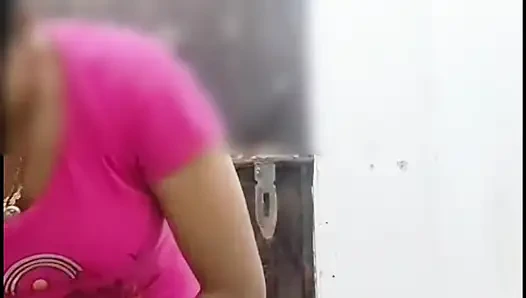 Desi sister-in-law's mother-in-law's mother-in-law's with her finger wide open