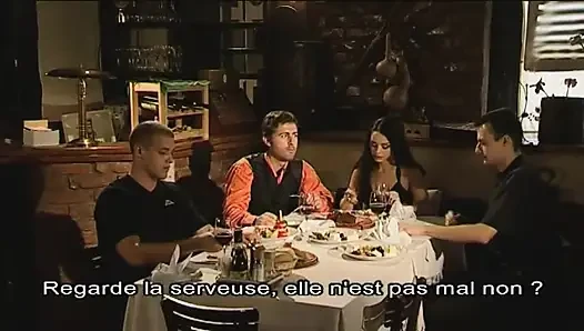 Famous Serbian Crime Kingpin Banged Charming Flowers Saler Victoria Slim in the Restoraunt During Dinner Engagement