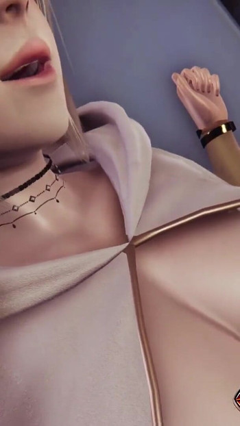 Zavodljiva vilenjakinja u 3D hentai - fingerovanje pičke, analno lizanje i prskanje mokre pičke | Klip 1