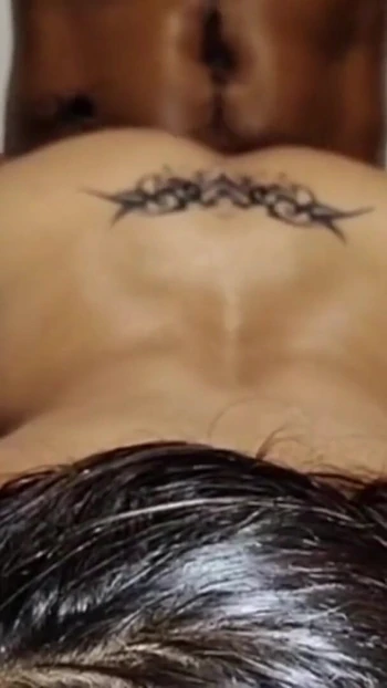 Must-see moment from "Hot massage ends with wild ride and cum all over her back"