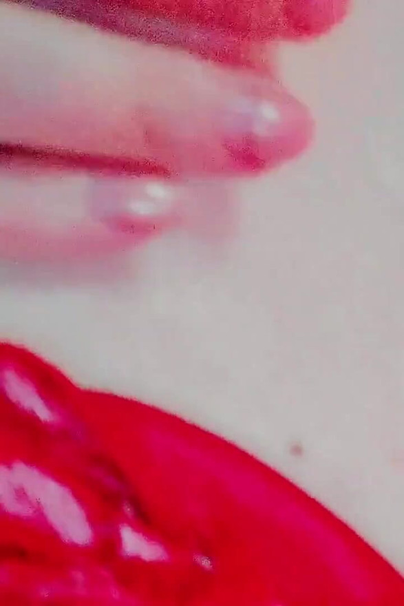 MILF Was Playing with Herself Stroking Her Tits