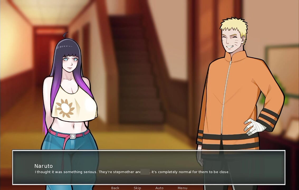 Konoha MILFs Part 38 - Naruto Almost Caught Hinata Masturbating Her Stepson in the Bathroom - by Eroticgamesnc