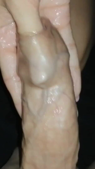Best handjob done by gentle hands with a beautiful manicure | Clip 1