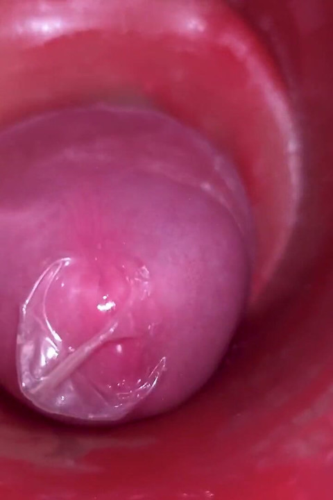 Camera Inside Pussy - Powerfull Cum in Pussy! Best Internal Asmr