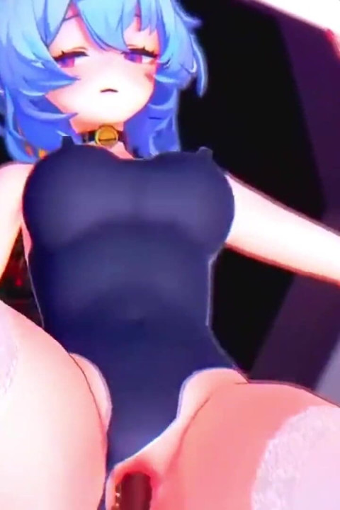 Genshin Impact - Ganyu’s Sloppy Blowjob and Squirting Orgasm - 3D Hentai Animations