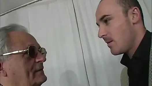 Sexy blonde girl double penetrated anal threesome