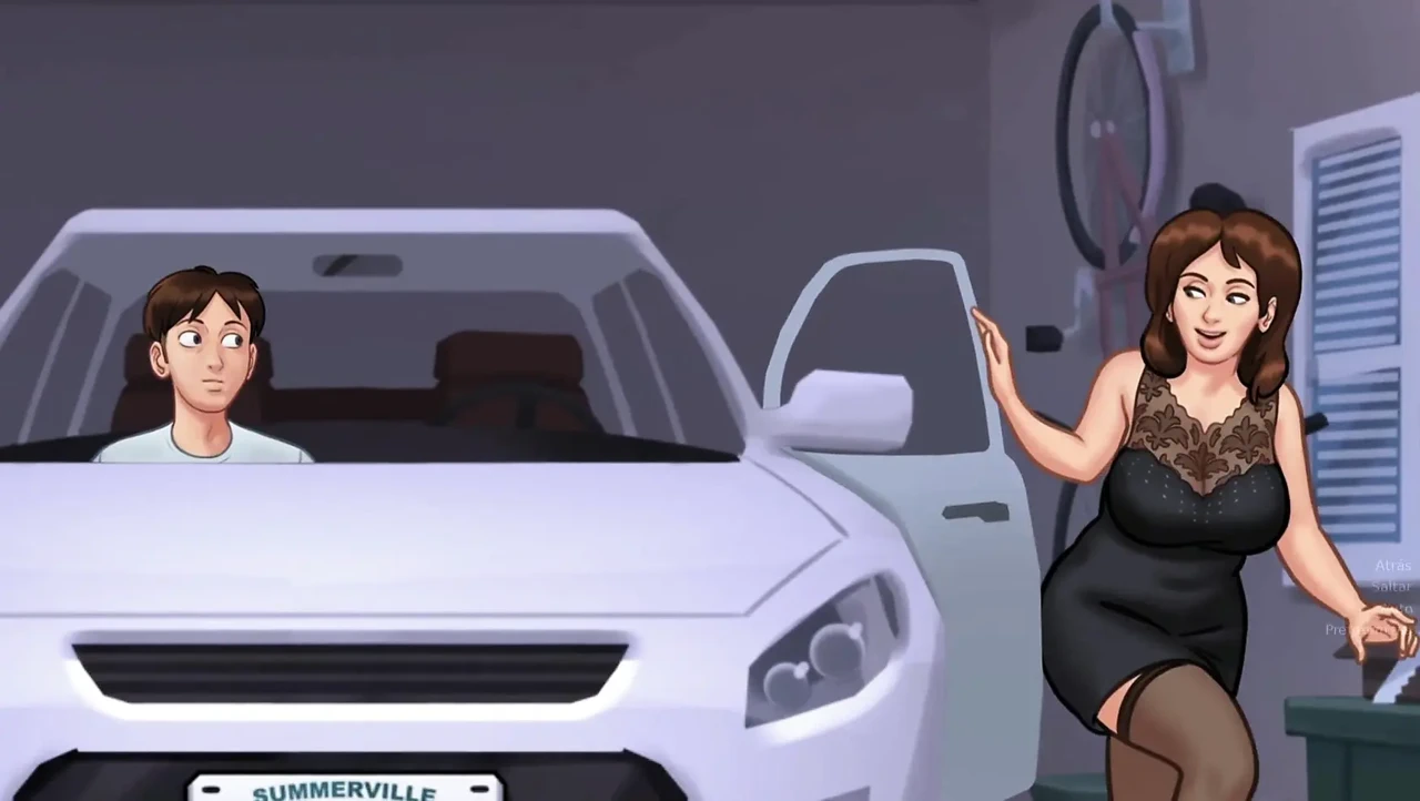 女房东在浪漫的晚餐后做爱 - Summertime Saga