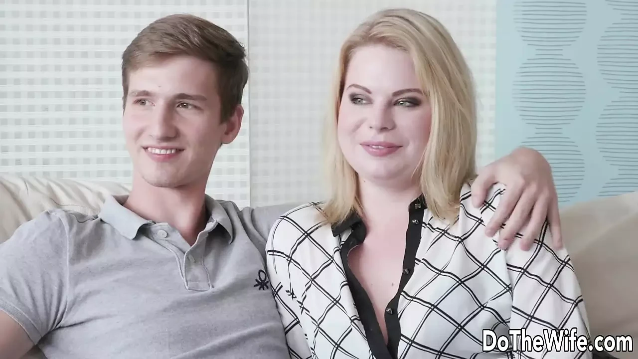 Hot Blonde Wife Adry Berty Wants Her Feeble Cuck to Watch