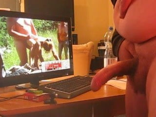 jerking on my video