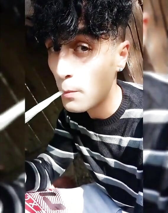 Boy Plays with Used Condom and Cum for Request From Straight Friend