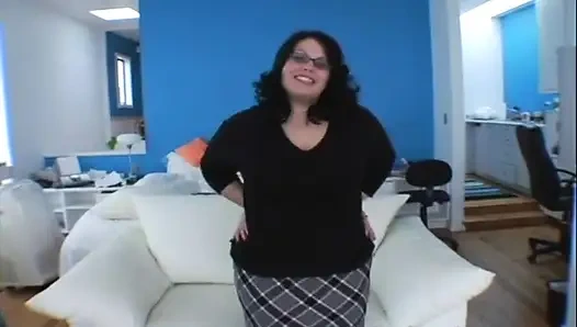 Maddy pretty plumper light s&m sub rimming