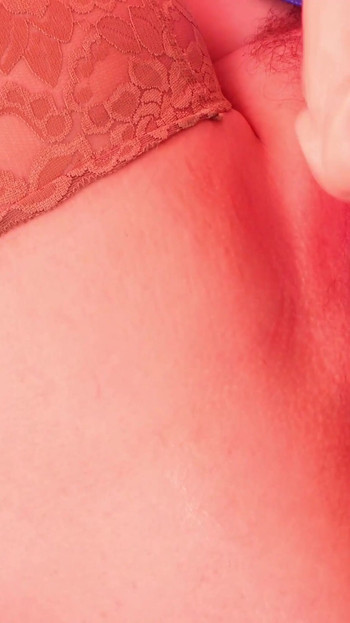 Captivating moment from "Pierced Pussy Seductress: Curvy MILF Tease & Orgasm, Porn Sex Video in Thigh High Boots & PVC fetish"