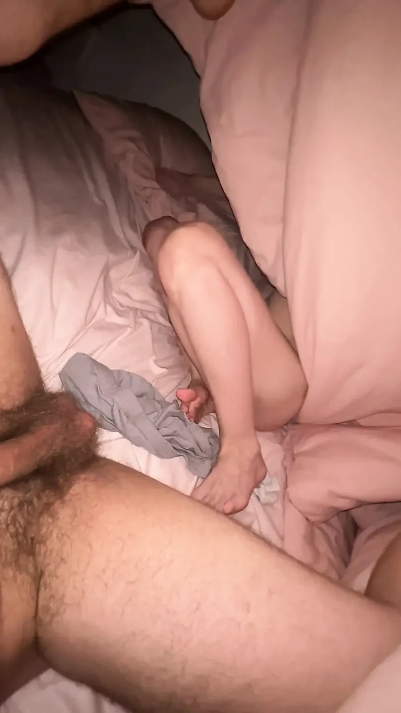 Please also load your penis between her feet. She doesn’t mind.