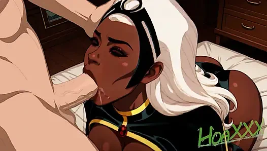 Cewek ini lagi asik ngentot kontol posisi cowgirl x-men