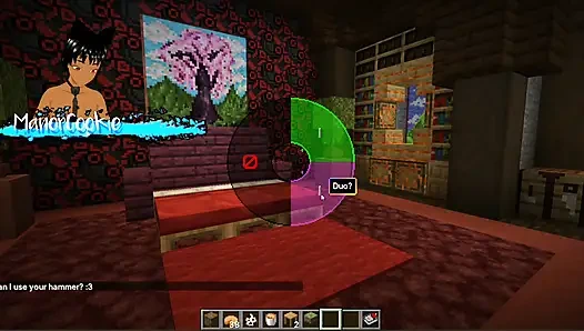 Minecraft figura - n mencoba beberapa model baru seperti wanita seksi ini dengan telinga kelinci