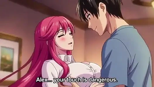 Üvey anne ve üvey oğlunun evde tek başına küçük sırrı