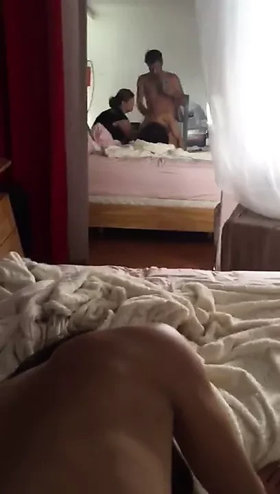Friend fingering herself