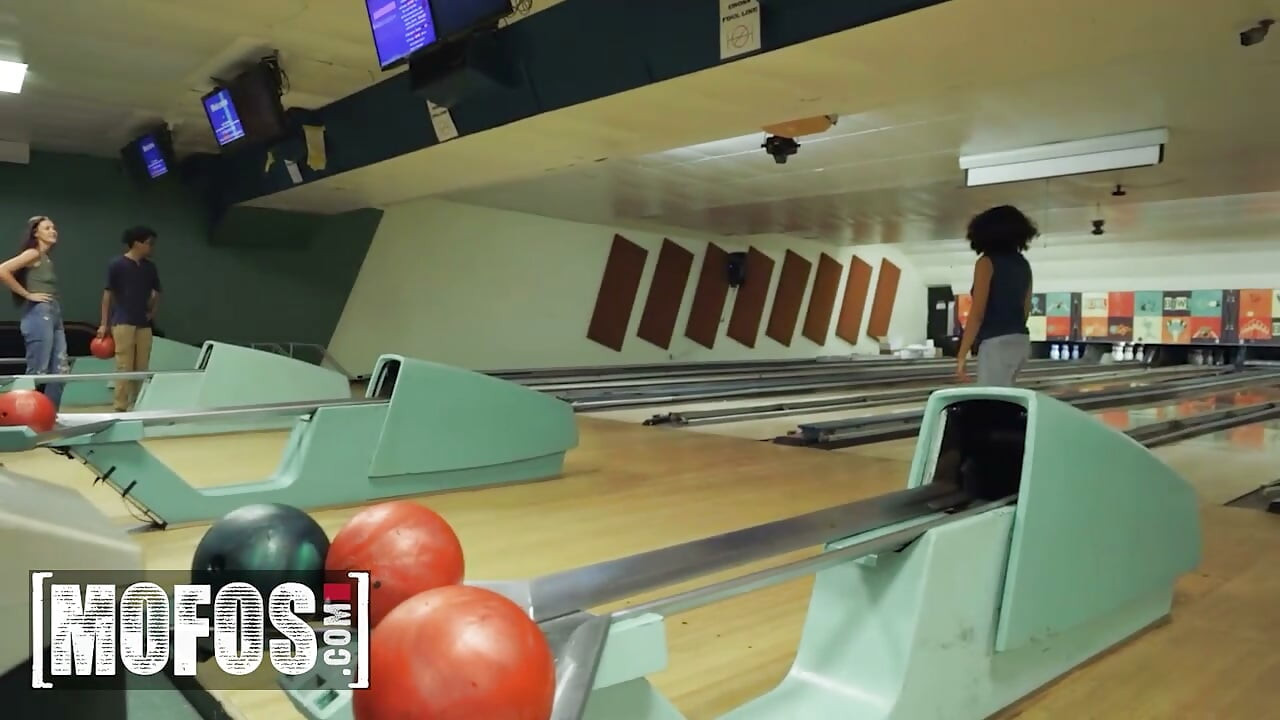 MOFOS - Kinky Brunette Gaby Ortega Turns A Bowling Night Into A Naughty Public Fuck Session