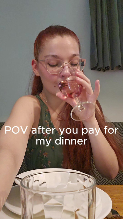 POV You Pay For Dinner And I Thank You In The Restroom - Redhead POV