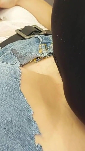 Powerful moment from "Licking my throbbing pussy to an insane orgasm"
