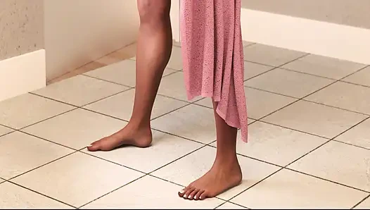 Sunset Rose 6 Я не могу поверить, что видел Catalina мастурбирует