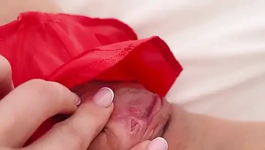 Süßer Geiler Morgen Und Rosa Tropfende Muschi POV