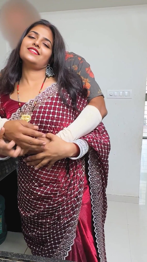 Soft || The newlywed bride was making pudding in the kitchen while her husband's brother-in-law secretly started fucking her. | Clip 1