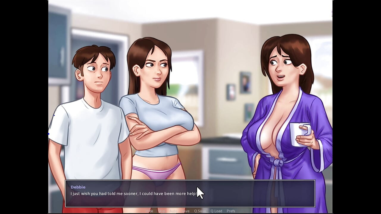 Summertime Saga: I fucked old Roz and we got everything for Roxy stepmom