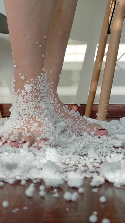 Destroying Styrofoam with My Feet - Kinky Lyrical