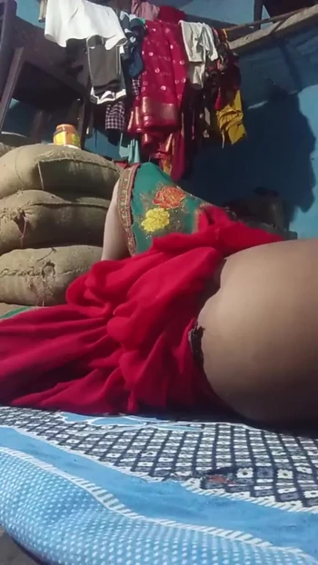 Iconic moment from "Desi Old Hot new video"