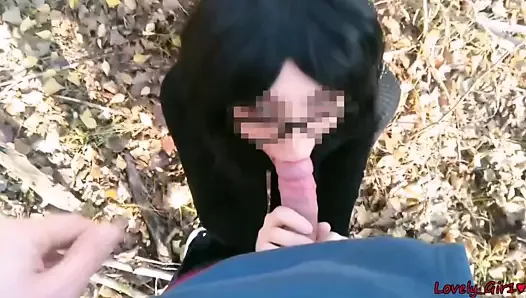 A WALK WITH A SCHOOL FRIEND ENDED WITH A BLOWJOB... ep. 1