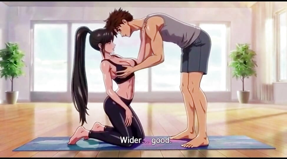 Stepmom’s private Yoga Instruction turns extremely hot and taboo 3D Anime