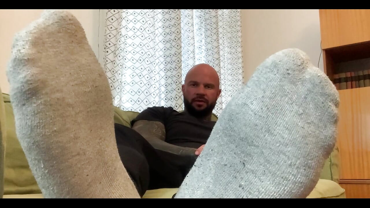 Your Stepdad Tricks You Into Sniffing His Stinky Socks and Feet After Gym