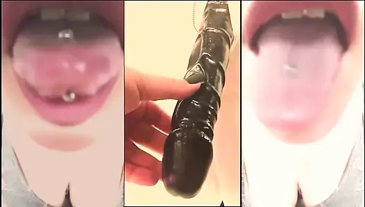 Versi video peregangan mulut cowok kulit hitam kontol besar