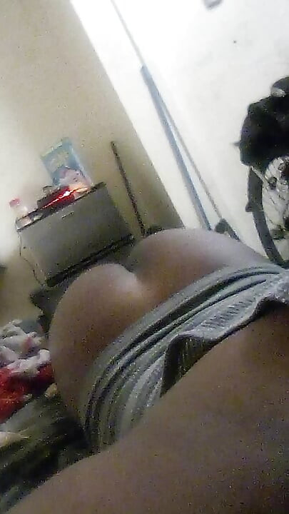 Heart Shaped Bubble Butt Bootyhole Gay Black Sissyboy Trans
