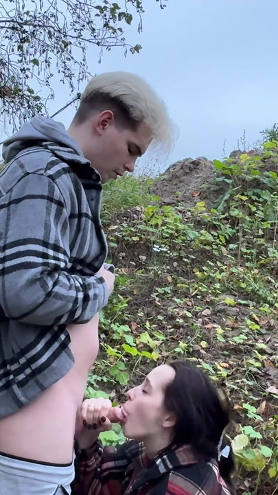 Did a Blowjob Right on the Street
