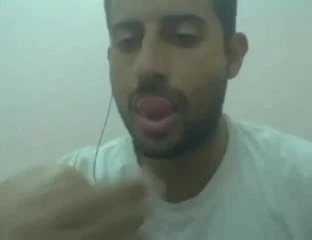 horny man in cam