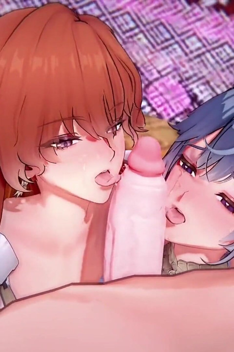 Fale Wuthering - Intensywna sesja seksu Augusty i Luno - creampie & Hardcore Sex - Animacja Hentai 3D
