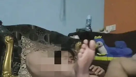 Making Him Lick Some Honey