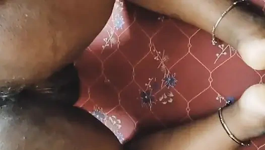 Indian desi aunty show our big boobs and cumshot sex with hairy pusssy to our husband